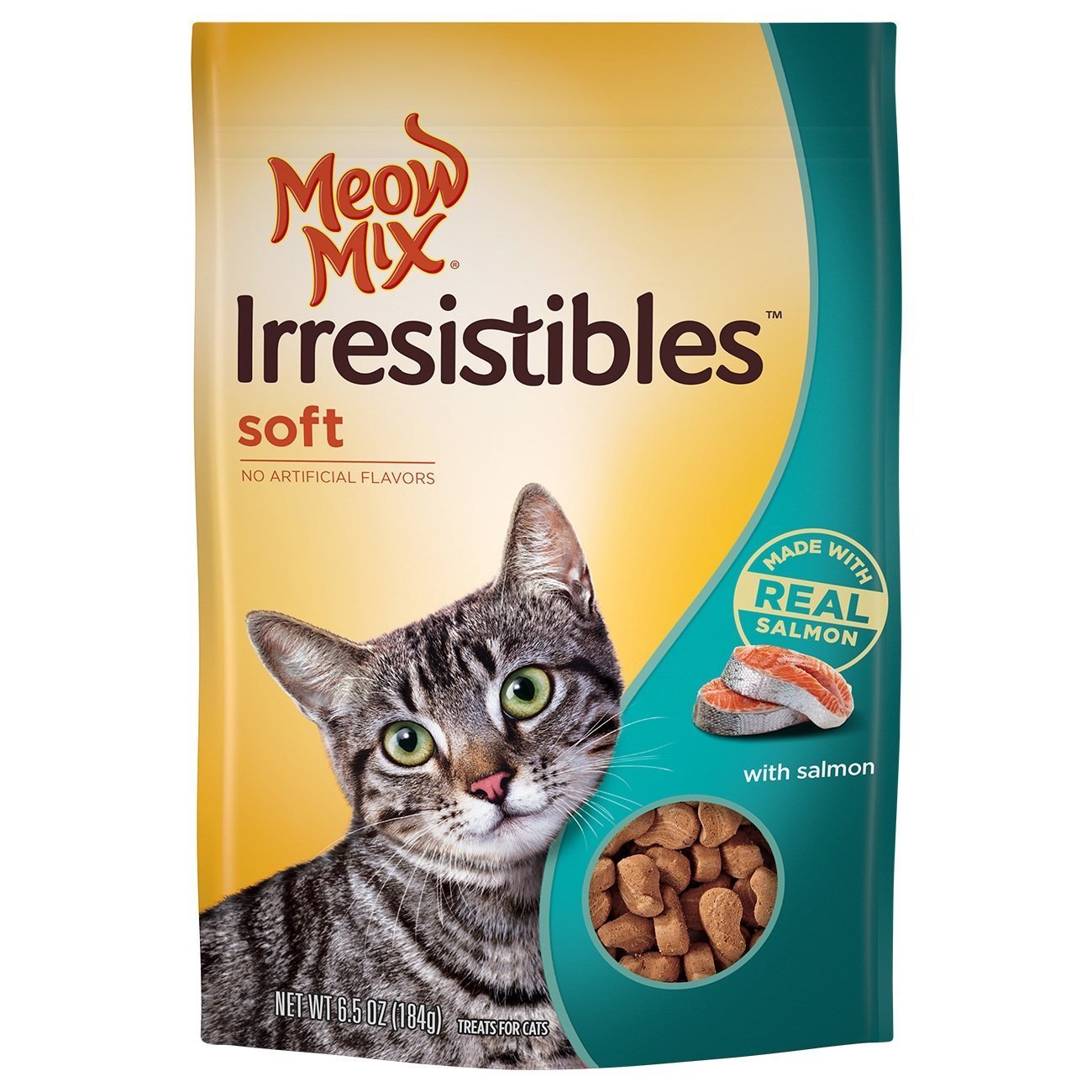 Amazon.com: Meow Mix Irresistibles Soft Cat Treats with Real